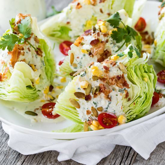 Mexican Wedge Salad - Recipe photo by thecozyapron