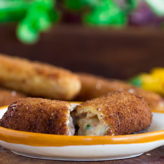 Spanish Ham Croquettes - Recipe photo by Gday Souffle