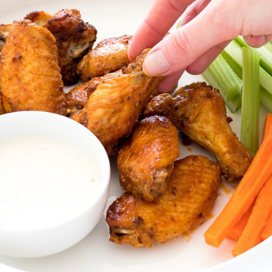 Air Fryer Chicken Wings - Recipe photo by ChefSavvy