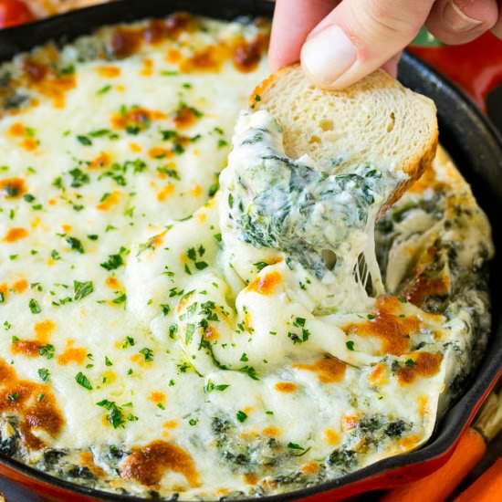 Spinach Dip - Recipe photo by dinneratthezoo