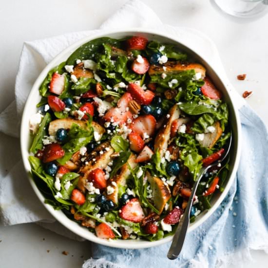 Summer Strawberry Salad - Recipe photo by bluebowlrecipes