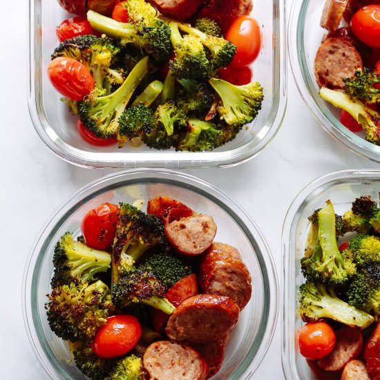 Italian Sausage Meal-Prep Bowls - Recipe photo by PrimaveraKitchen