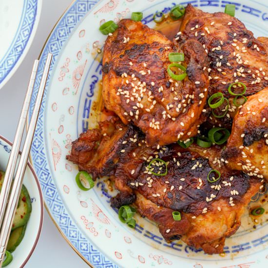 Easy Korean Gochujang Chicken - Recipe photo by SevenSpiceLife