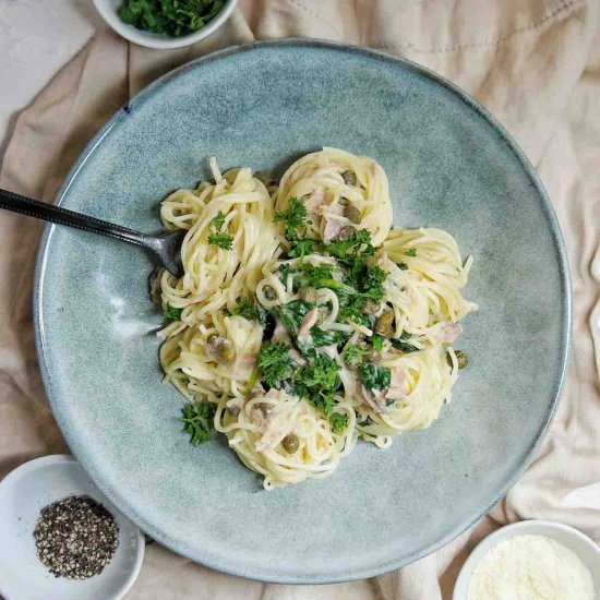 Tuna Spaghetti - Recipe photo by SweetCaramelSunday