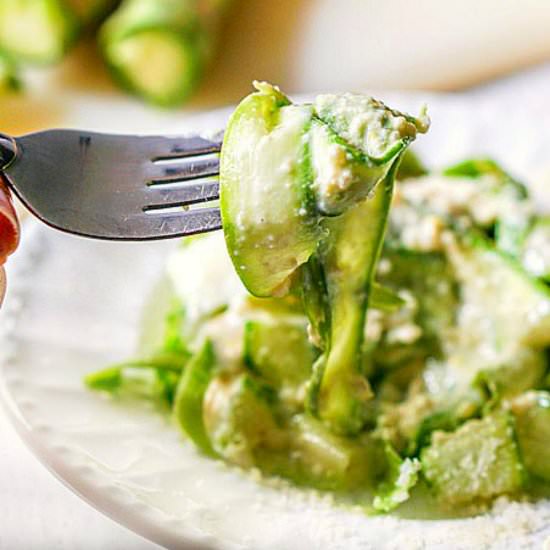 Low Carb Asparagus Noodles - Recipe photo by MyLifeCookbook