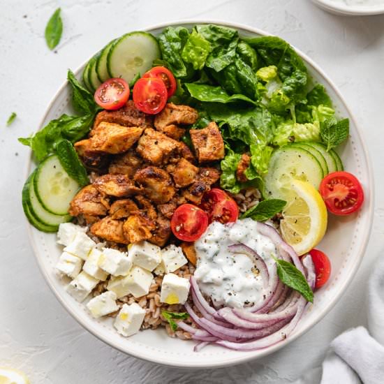 Chicken Shawarma Bowls - Recipe photo by Spices in my DNA