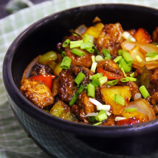 Chilli Mushrooms - Recipe photo by Salonyscookbook