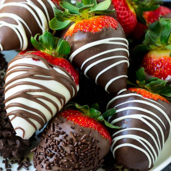 Chocolate Covered Strawberries - Recipe photo by dinneratthezoo