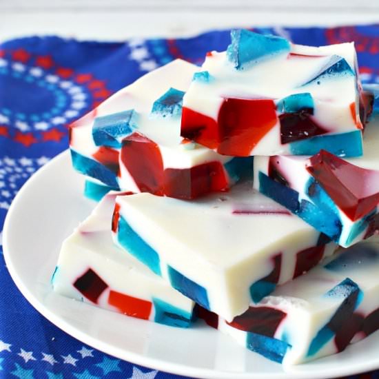 Stained Glass JELL-O Recipe - Recipe photo by therebelchick