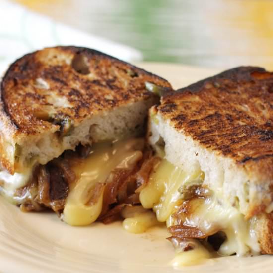 The Boom Grilled Cheese - Recipe photo by Food Gal