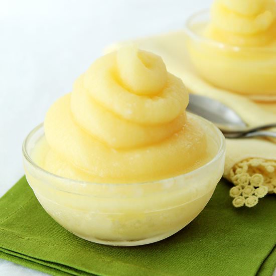 homemade pineapple dole whip - Recipe photo by butter and bliss