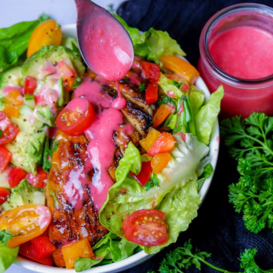 Grilled Honey Sriracha Chicken - Recipe photo by poweredbymom