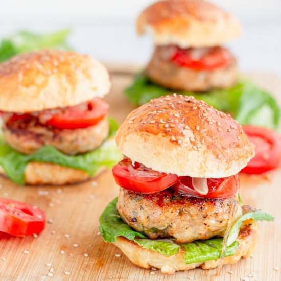 Grilled Chicken Burger - Recipe photo by Priyanka DK