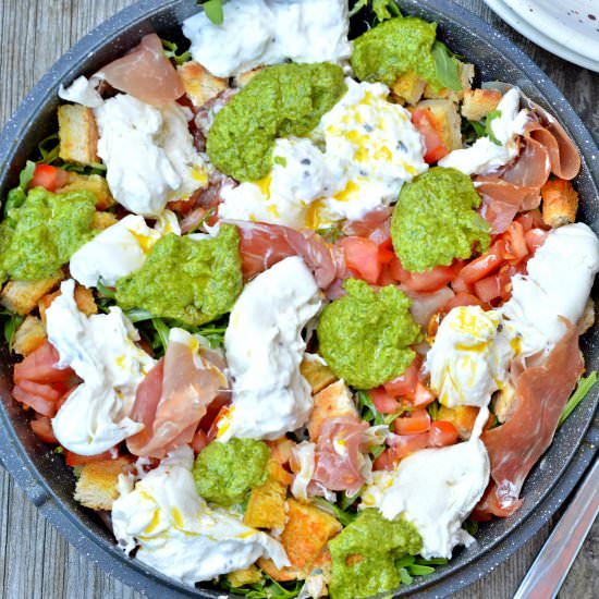Truffle Burrata Salad - Recipe photo by Mummys FastandEasy