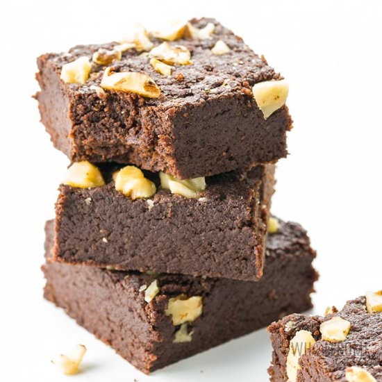 Fudgy Brownies - Recipe photo by wholesomeyum