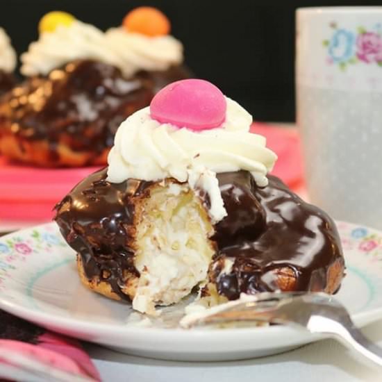 Chocolate Cream Puffs - Recipe photo by Cuisina