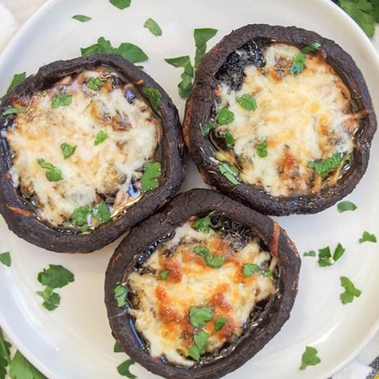 Baked Portobello Mushrooms - Recipe photo by SundaySupper