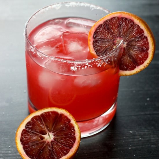 Blood Orange Margarita - Recipe photo by becomebetty