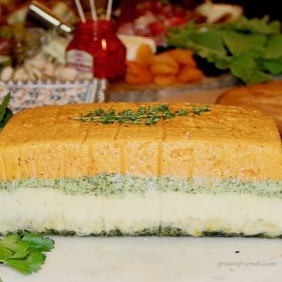 Layered Vegetable Pâté Recipe - Recipe photo by Great 8 Friends
