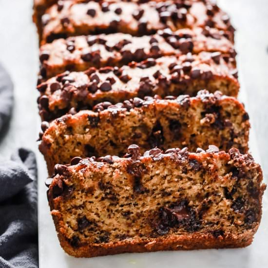 Chocolate Almond Flour Banana Bread - Recipe photo by PrimaveraKitchen