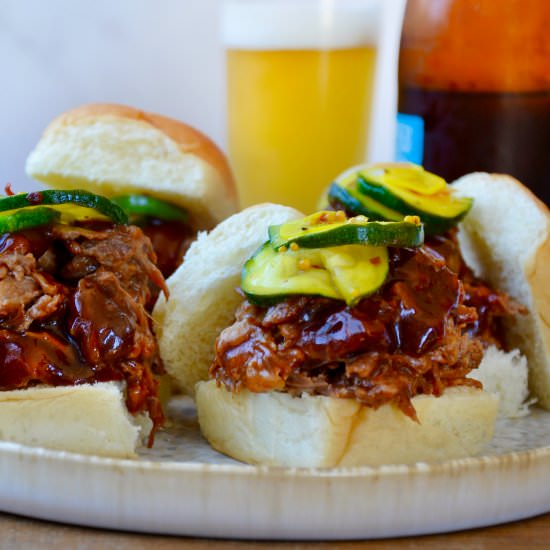 Instant Pot Barbecue Pulled Pork - Recipe photo by justataste