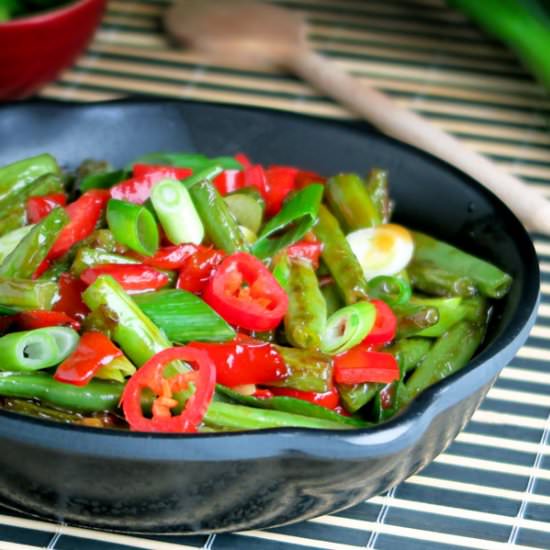 Vegetable stir-fry - Recipe photo by Culinaire bagage