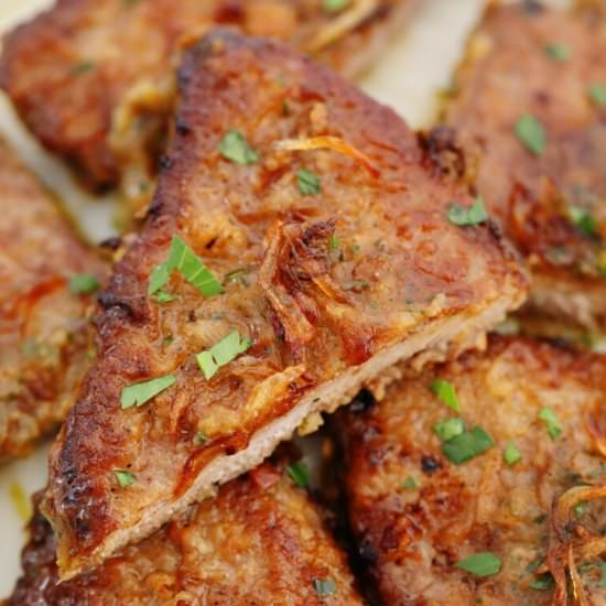 Cube Steak - Recipe photo by peasandpeonies