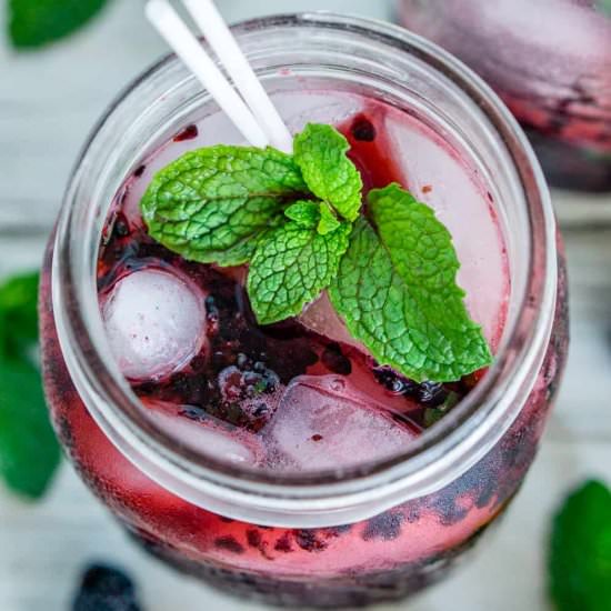 Mulberry Mojitos - Recipe photo by Babaganosh