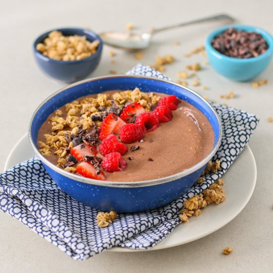 Chocolate crunch smoothie bowl - Recipe photo by vanillafrost4