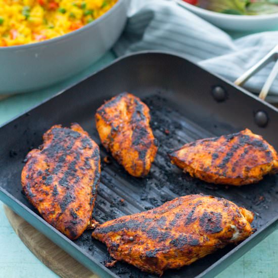 Peri Peri Chicken Breasts - Recipe photo by easypeasyfoodie