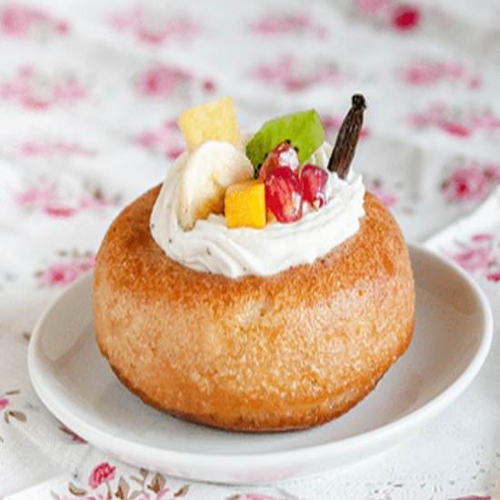 Recette de Délicieux Dessert Baba a - Recipe photo by viefemmedor