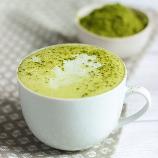 Vanilla matcha latte - Recipe photo by Elle mijote quelque chose