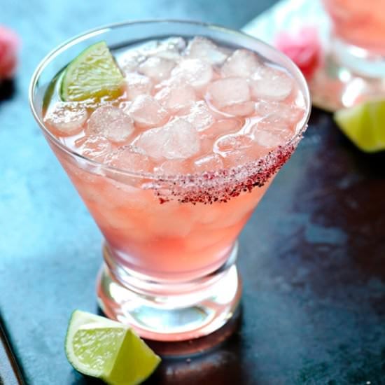 Pink Cadillac Margarita - Recipe photo by DailyAppetite