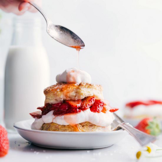 Strawberry Shortcakes - Recipe photo by Chelsea Lords