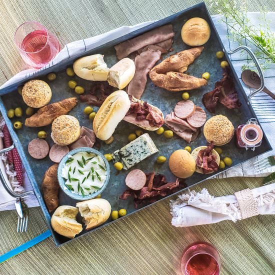 Easy Picnic Platter Recipe - Recipe photo by liveloveyummy