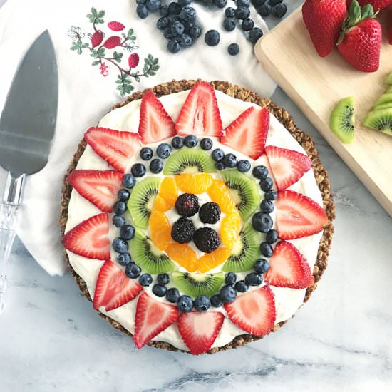 Granola Fruit Pizza - Recipe photo by bpoulsonrd