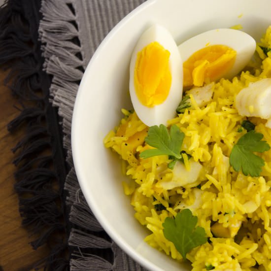 Smoked Haddock Kedgeree - Recipe photo by lostinf00d