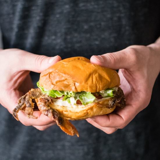 Soft Shell Crab Sandwich - Recipe photo by CarolynsCooking