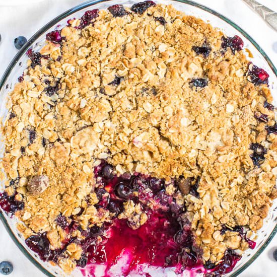 Blueberry Crisp - Recipe photo by Averie