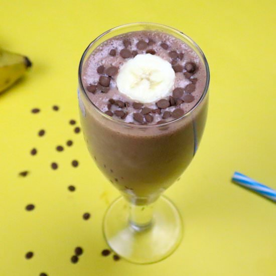 Chocolate Banana Milkshake - Recipe photo by Tasted Recipes