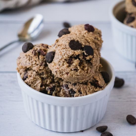 Healthy Edible Cookie Dough - Recipe photo by Shuangys Kitchensink