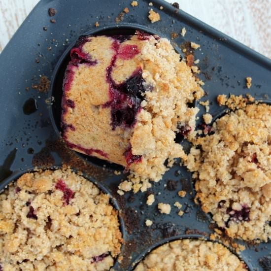 Blueberry Banana Muffins - Recipe photo by waystomyheart