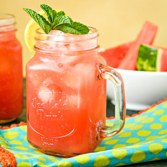 Watermelon Cooler Cocktail - Recipe photo by EverydayMaven