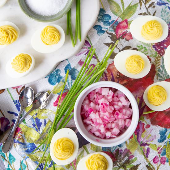 Deviled Egg Bar - Recipe photo by giftofhospitality