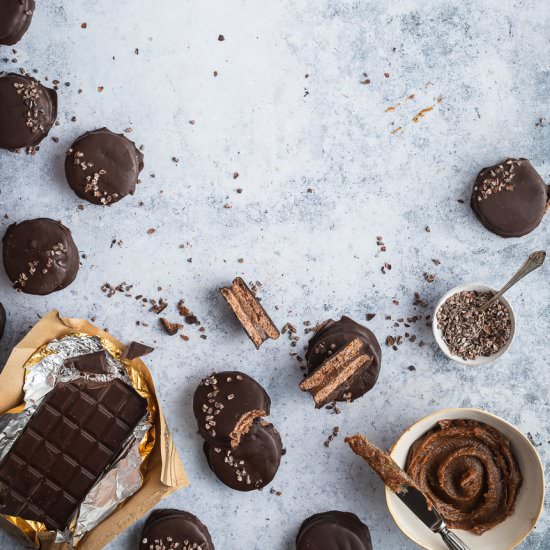 Healthy Vegan Alfajores - Recipe photo by Can Caramelo