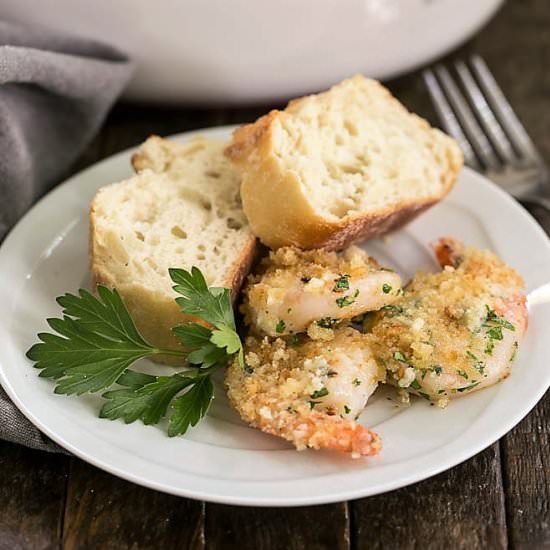 Baked Garlic Shrimp - Recipe photo by thatskinnychickcanbake