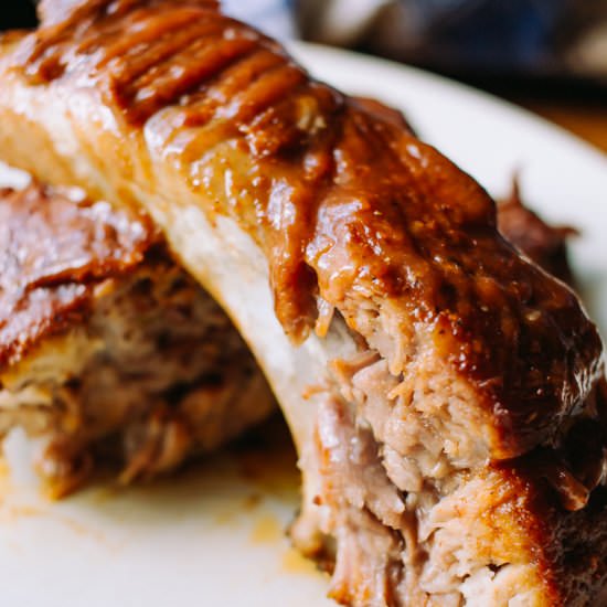 Sugar Free Oven Baked Pork Ribs - Recipe photo by afullliving