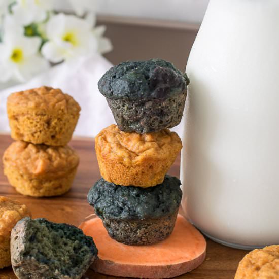 Mini Sweet Potato Muffins - Recipe photo by loveinmyoven