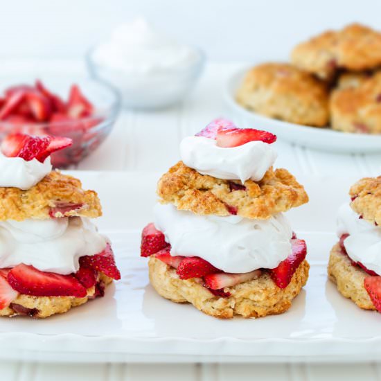 strawberry, strawberry shortcake - Recipe photo by butter and bliss