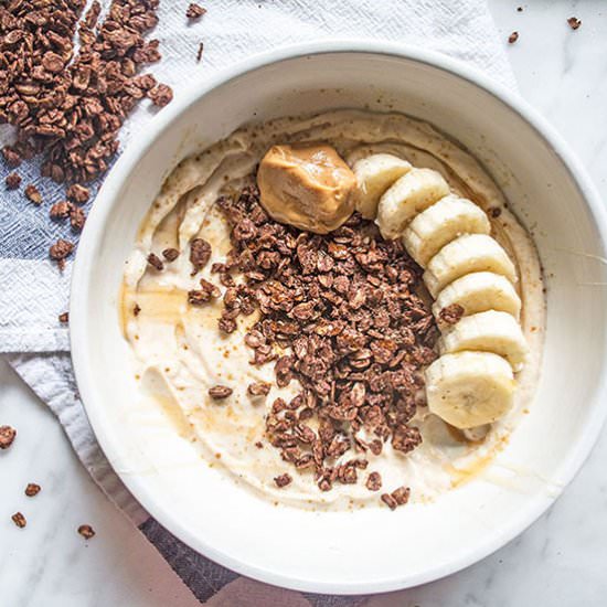 GF Vegan Crunchy Chocolate Granola - Recipe photo by lemonsandbasil
